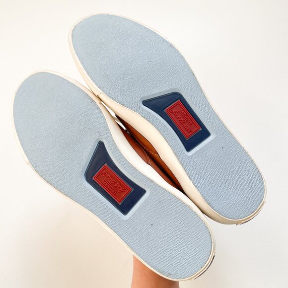 Converse x Jack Purcell Boat Shoes Brown Leather Men’s Size 9 - Picture 4 of 6